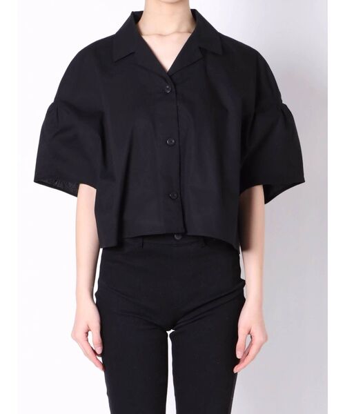 EMODA(エモダ)の「ワイドショートシャツ(シャツ/ブラウス・レディース・ホワイト/ブラック/パープル・FREE)」の12枚目の写真