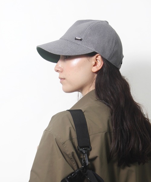 MANIERA(マニエラ)の「コットンメッシュワイドキャップ(キャップ・メンズ・ネイビー/グレー/カーキ・FREE)」の20枚目の写真
