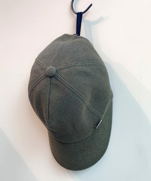 MANIERA(マニエラ)の「コットンメッシュワイドキャップ(キャップ・メンズ・ネイビー/グレー/カーキ・FREE)」の22枚目の写真