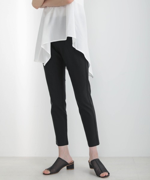 Bou Jeloud（ブージュルード）の「接触冷感UV/HAKIYASE美脚パンツ（その他パンツ・レディース・ホワイト/イエロー/ダークネイビー/オリーブ/ブラック・40/38/42/34/36）」の20枚目の写真