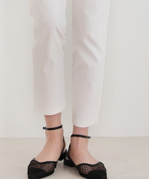 Bou Jeloud（ブージュルード）の「接触冷感UV/HAKIYASE美脚パンツ（その他パンツ・レディース・ホワイト/イエロー/ダークネイビー/オリーブ/ブラック・40/38/42/34/36）」の18枚目の写真