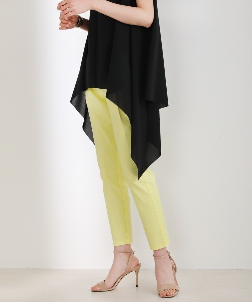 Bou Jeloud（ブージュルード）の「接触冷感UV/HAKIYASE美脚パンツ（その他パンツ・レディース・ホワイト/イエロー/ダークネイビー/オリーブ/ブラック・40/38/42/34/36）」の21枚目の写真
