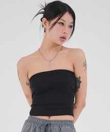 『ACOVER/オコボ』BLACK LONG TUBE TOP/シームレスロングチューブトップ