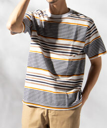 NOLLEY'S goodman | パネルタック ボーダー Tシャツ(Tシャツ/カットソー)