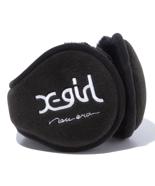 NEW ERA(ニューエラ)の「ニューエラ X-GIRL コラボ イヤーマフ(イヤーマフ・レディース・ブラック/ブラック系その他・ONE SIZE)」の2枚目の写真
