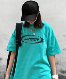 ビッグシルエット 韓国 ストリート y2k 古着風 ルーズスタイル プリント オーバーサイズ 半袖 Tシャツ