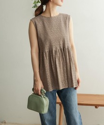 URBAN RESEARCH DOORS | レースノースリーブブラウス(シャツ/ブラウス)