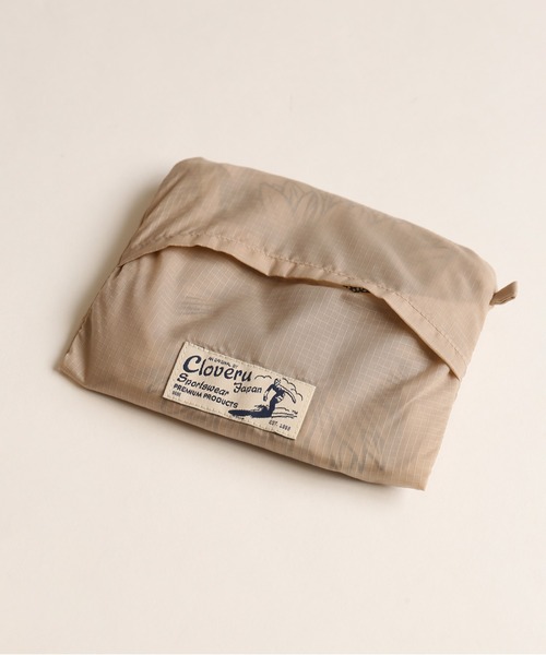 JOURNAL STANDARD relume(ジャーナルスタンダード レリューム)の「【CLOVERU/クローバル】別注 ECO SHOPPING BAG(エコバッグ/サブバッグ・メンズ・ベージュ系その他・フリー)」の2枚目の写真