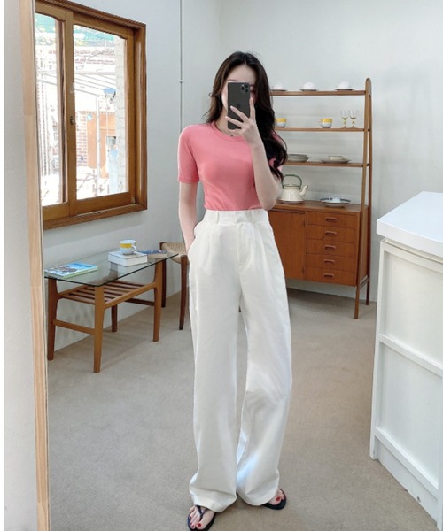 美品アーメンARMENワンタックパンツコットンリネンサイズ2ホワイト 楽天市場】【LINE登録で500円オフクーポン】 ARMEN アーメン COTTON