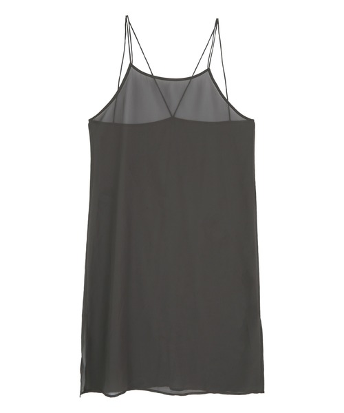 titivate（ティティベイト）の「シアーIラインキャミワンピース（ワンピース・レディース・グレイッシュベージュ/ライトブルー/ライトグリーン/チャコール・S/M/L）」の17枚目の写真