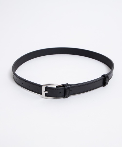 WEGO（ウィゴー）の「WEGO/スクエアバックルステッチベルト（ベルト・レディース・ホワイト/ブラック/ブラウン・FREE）」の8枚目の写真