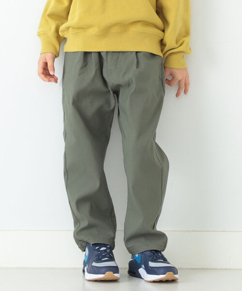 B:MING by BEAMS（ビーミングバイビームス）の「B:MING by BEAMS / らくらく タックチノパンツ（90~150cm）（チノパンツ・キッズ・ブラック/ベージュ/オリーブ/レッド系その他・90/100/110/120/130/140/150/160）」の5枚目の写真