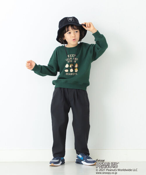 B:MING by BEAMS（ビーミングバイビームス）の「B:MING by BEAMS / らくらく タックチノパンツ（90~150cm）（チノパンツ・キッズ・ブラック/ベージュ/オリーブ/レッド系その他・90/100/110/120/130/140/150/160）」の9枚目の写真
