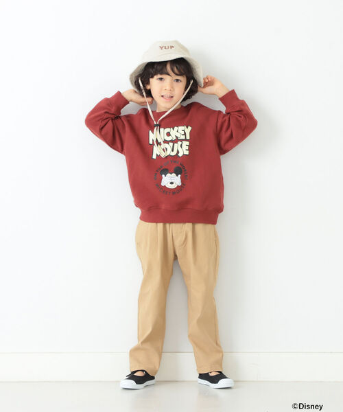 B:MING by BEAMS（ビーミングバイビームス）の「B:MING by BEAMS / らくらく タックチノパンツ（90~150cm）（チノパンツ・キッズ・ブラック/ベージュ/オリーブ/レッド系その他・90/100/110/120/130/140/150/160）」の12枚目の写真