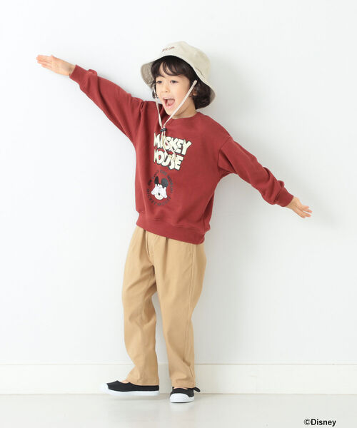 B:MING by BEAMS（ビーミングバイビームス）の「B:MING by BEAMS / らくらく タックチノパンツ（90~150cm）（チノパンツ・キッズ・ブラック/ベージュ/オリーブ/レッド系その他・90/100/110/120/130/140/150/160）」の13枚目の写真