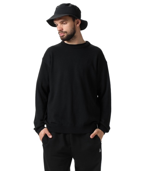 SOPHNET.（ソフネット）の「CREWNECK KNIT（ニット/セーター・メンズ・ブラック/ネイビー/グレー・SMALL/MEDIUM/LARGE/X-LARGE）」の20枚目の写真