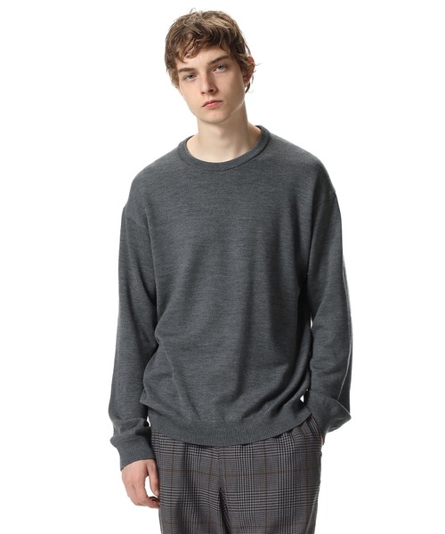 SOPHNET.（ソフネット）の「CREWNECK KNIT（ニット/セーター・メンズ・ブラック/ネイビー/グレー・SMALL/MEDIUM/LARGE/X-LARGE）」の13枚目の写真