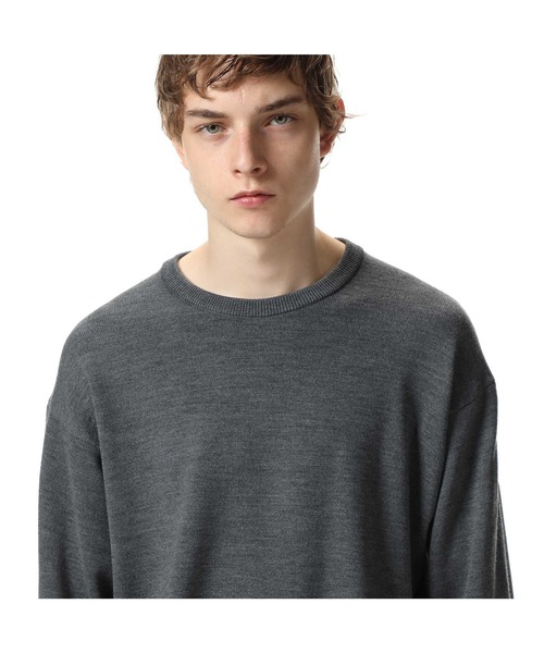 SOPHNET.（ソフネット）の「CREWNECK KNIT（ニット/セーター・メンズ・ブラック/ネイビー/グレー・SMALL/MEDIUM/LARGE/X-LARGE）」の11枚目の写真