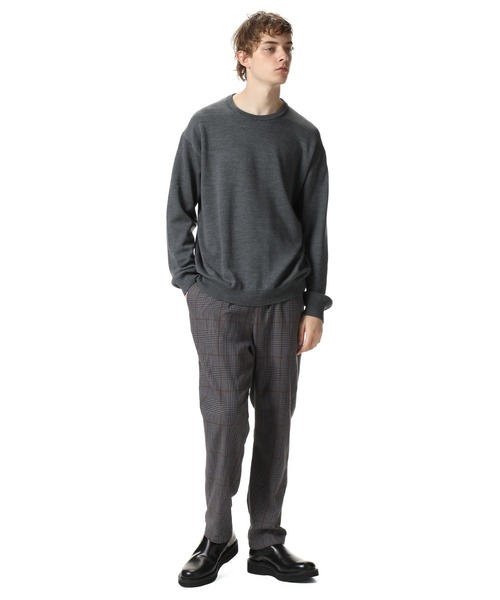SOPHNET.（ソフネット）の「CREWNECK KNIT（ニット/セーター・メンズ・ブラック/ネイビー/グレー・SMALL/MEDIUM/LARGE/X-LARGE）」の6枚目の写真