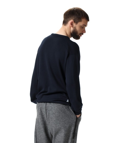 SOPHNET.（ソフネット）の「CREWNECK KNIT（ニット/セーター・メンズ・ブラック/ネイビー/グレー・SMALL/MEDIUM/LARGE/X-LARGE）」の16枚目の写真