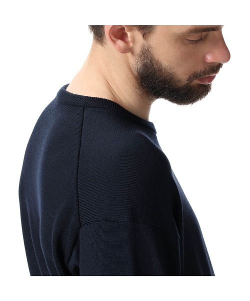 SOPHNET.（ソフネット）の「CREWNECK KNIT（ニット/セーター・メンズ・ブラック/ネイビー/グレー・SMALL/MEDIUM/LARGE/X-LARGE）」の22枚目の写真