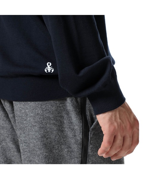 SOPHNET.（ソフネット）の「CREWNECK KNIT（ニット/セーター・メンズ・ブラック/ネイビー/グレー・SMALL/MEDIUM/LARGE/X-LARGE）」の12枚目の写真