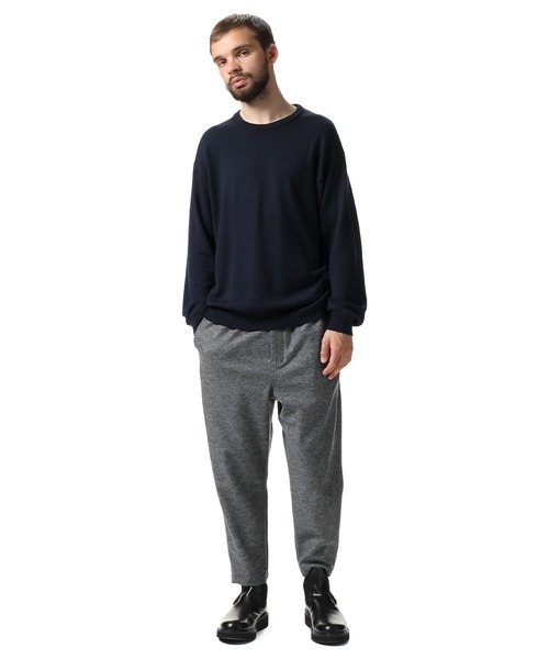 SOPHNET.（ソフネット）の「CREWNECK KNIT（ニット/セーター・メンズ・ブラック/ネイビー/グレー・SMALL/MEDIUM/LARGE/X-LARGE）」の19枚目の写真