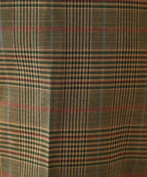 MADEMOISELLE ROPE'（マドモアゼル ロペ）の「<春まで使える>【2WAY】<サスペンダー付き>チェックセンタープレスパンツ（その他パンツ・レディース・ベージュ系その他/グリーン系その他・36/38）」の17枚目の写真