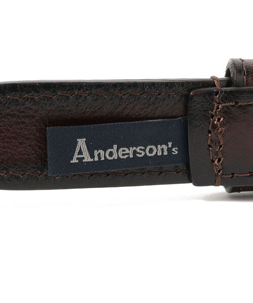 Anderson's アンダーソン ソリッドブラス レザー編み込みベルト 楽天市場】アンダーソンズ メッシュレザーベルト 約35mm