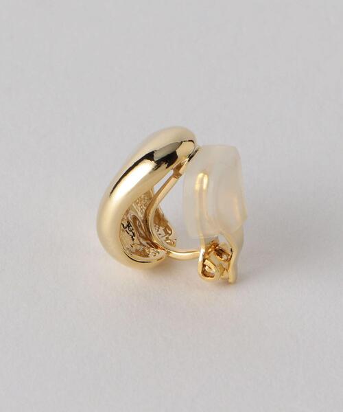 BEAUTY&YOUTH UNITED ARROWS(ビューティーアンドユースユナイテッドアローズ)の「BY プレートモチーフ イヤリング(イヤリング・レディース・ゴールド/シルバー・FREE)」の4枚目の写真