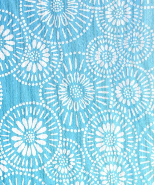 UNITED ARROWS(ユナイテッドアローズ)の「<三勝(さんかつ)>浴衣 菊尽くし▲(浴衣・レディース・ライトブルー・M)」の2枚目の写真