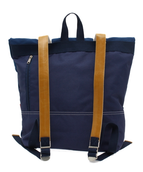 WEGO（ウィゴー）の「WEGO/キャンバスリュック（バックパック/リュック・メンズ・ホワイト/ブラック/ネイビー・FREE）」の5枚目の写真