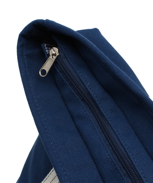 WEGO（ウィゴー）の「WEGO/キャンバスリュック（バックパック/リュック・メンズ・ホワイト/ブラック/ネイビー・FREE）」の9枚目の写真