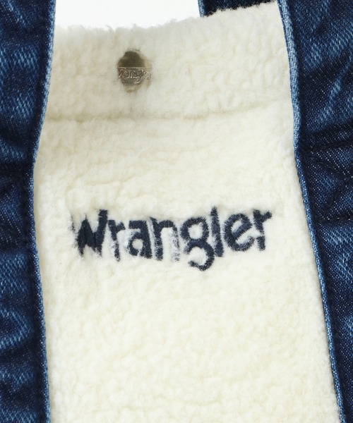 Wrangler（ラングラー）の「Wrangler ボアバッグ（トートバッグ・レディース・ブラック/オフホワイト・FREE）」の8枚目の写真