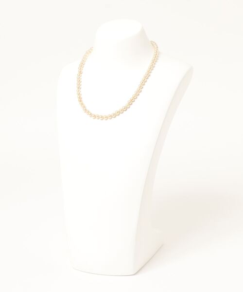 SLOBE IENA(スローブイエナ)の「【gren/グリン】SLOBE別注 スフレパールネックレス◆(ネックレス・レディース・ホワイト・FREE)」の4枚目の写真