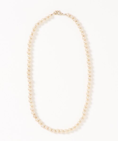 SLOBE IENA(スローブイエナ)の「【gren/グリン】SLOBE別注 スフレパールネックレス◆(ネックレス・レディース・ホワイト・FREE)」の2枚目の写真