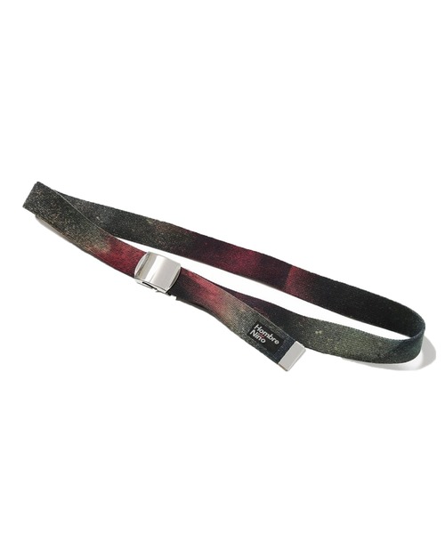 Hombre Nino(オンブレニーニョ)の「Hombre Nino TIE DYE BELT HN0212-AC0003(ベルト・メンズ・パープル/ネイビー/レッド・FREE)」の3枚目の写真