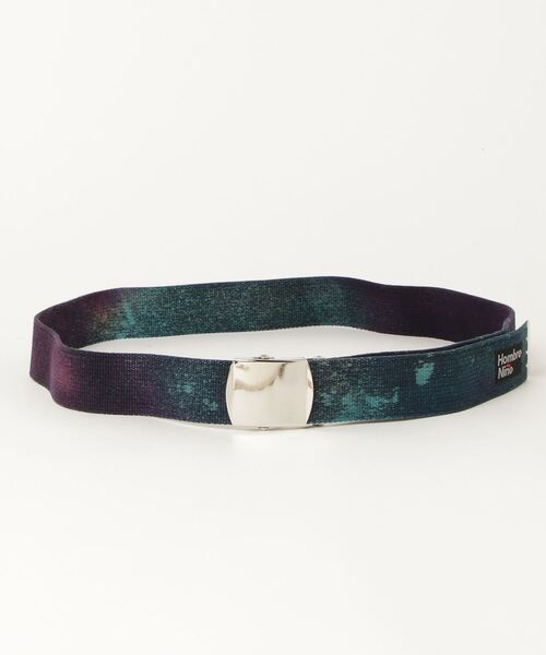 Hombre Nino(オンブレニーニョ)の「Hombre Nino TIE DYE BELT HN0212-AC0003(ベルト・メンズ・パープル/ネイビー/レッド・FREE)」の8枚目の写真