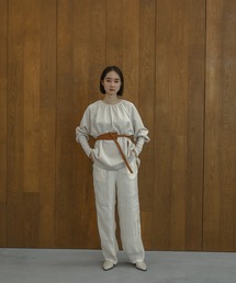 I_am | glossy satin pants(その他パンツ)