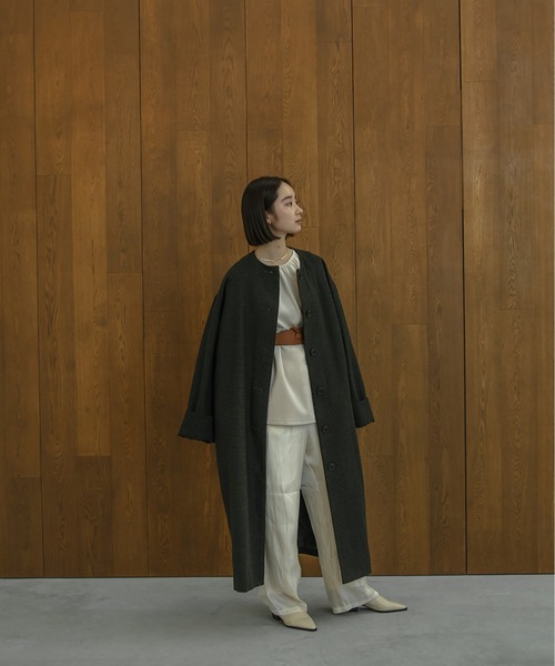 I_am(アイアム)の「glossy satin pants(その他パンツ・レディース・オフホワイト/カーキ/オレンジ・S/M)」の16枚目の写真
