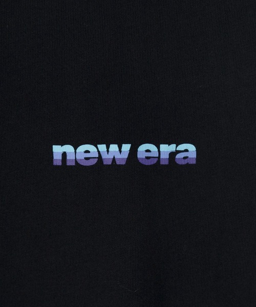 NEW ERA（ニューエラ）の「【NEW　ERA/ニューエラ】3-Toneロゴ 袖プリント長袖Tシャツ/ビッグシルエット/ブラック（Tシャツ/カットソー・メンズ・ブラック・XL/M/L）」の6枚目の写真