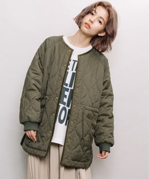 refinedworks | エルボーパッチキルティングミドルコート(その他アウター)