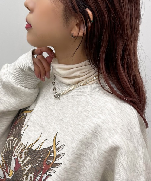 apres jour mignon（アプレジュールミニョン）の「クシュクシュインナー【ZOZOTOWN限定アイテム】（Tシャツ/カットソー・レディース・ブラック/グリーン/アイボリー/オレンジ・X-LARGE/フリー）」の5枚目の写真