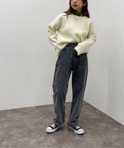 apres jour mignon（アプレジュールミニョン）の「クシュクシュインナー【ZOZOTOWN限定アイテム】（Tシャツ/カットソー・レディース・ブラック/グリーン/アイボリー/オレンジ・X-LARGE/フリー）」の18枚目の写真