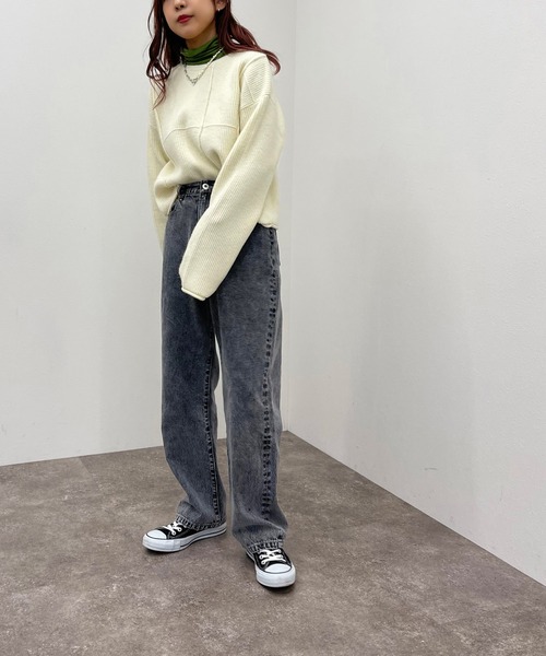 apres jour mignon（アプレジュールミニョン）の「クシュクシュインナー【ZOZOTOWN限定アイテム】（Tシャツ/カットソー・レディース・ブラック/グリーン/アイボリー/オレンジ・X-LARGE/フリー）」の19枚目の写真