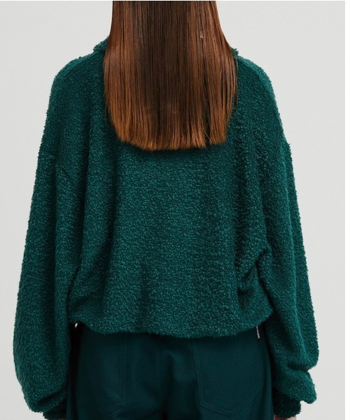 ESC STUDIO（イーエスシースタジオ）の「【ESC STUDIO/イーエスシー スタジオ】flower knit polo mtm/フラワーニットポロエムティーエム ポロシャツ 花柄刺繍シャツ（ポロシャツ・メンズ・ベージュ/グリーン/ブラック・ONE SIZE）」の12枚目の写真