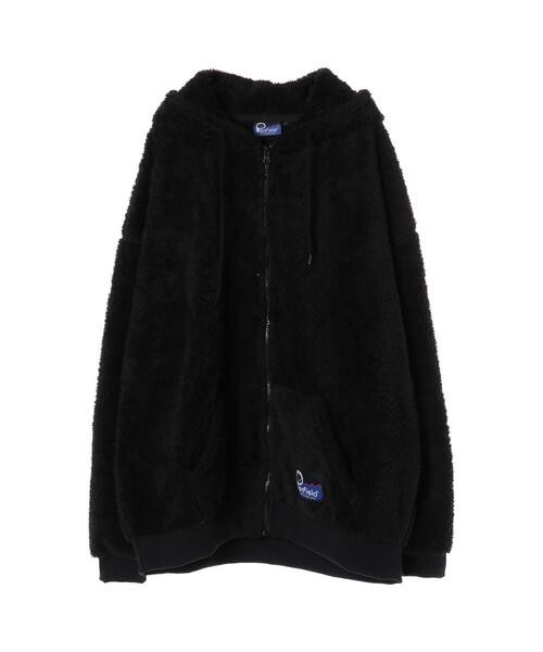 koe（コエ）の「Penfieldシャギーボアジップパーカー*（ブルゾン・レディース・ブラック/オフホワイト/A・L/M）」の22枚目の写真