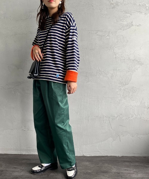 ORCIVAL（オーシバル）の「[ORCIVAL/オーシバル] ボートネック フリースライニングプルオーバー（Tシャツ/カットソー・レディース・ブラック/ベージュ/ネイビー系/ホワイト系/レッド系/ブラウン系・1）」の20枚目の写真