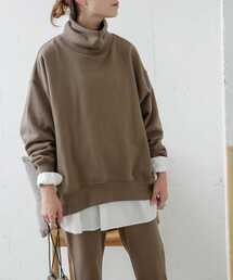 URBAN RESEARCH DOORS | UR TECHタートルネック裏起毛スウェット(スウェット)