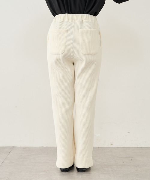 PUAL CE CIN（ピュアルセシン）の「カットコールストレッチパンツ（その他パンツ・レディース・ブラック/グレー/アイボリー・FREE）」の20枚目の写真